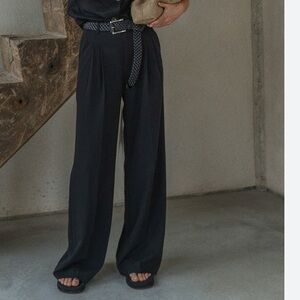 Claire Rose x NA-KD Oversized Suit Pants 34